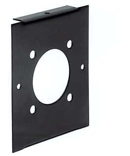 2 MODULE WIDE FRONT PANEL - POWER LOCK SOURCE